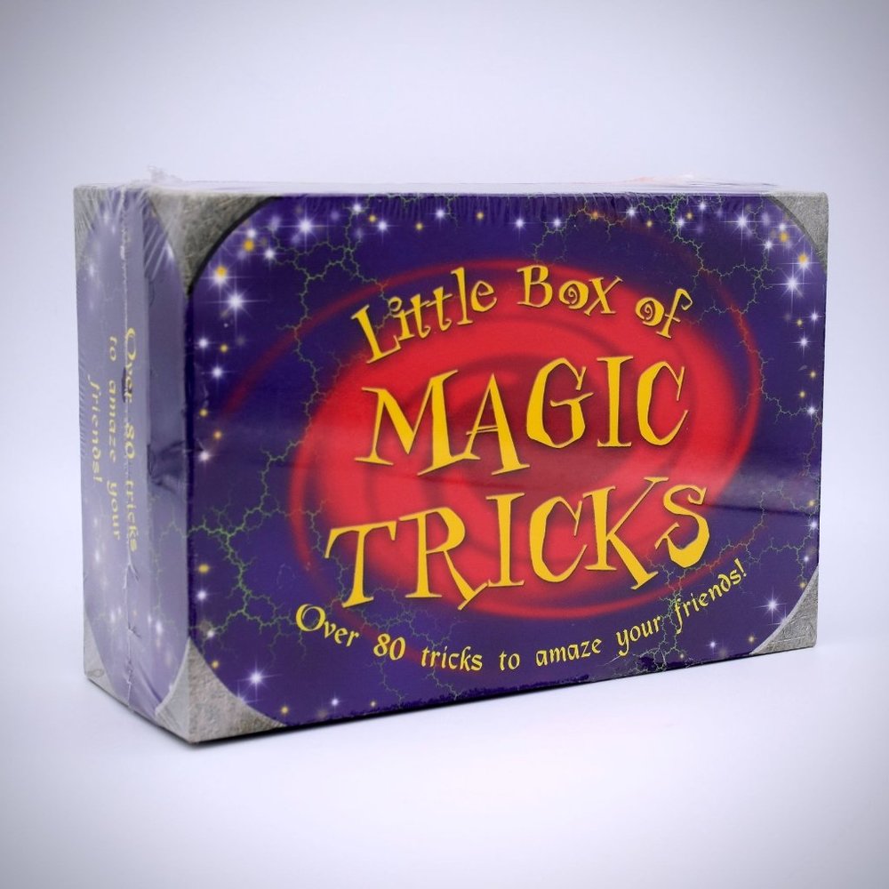 Little Box of Magic Tricks Junior Magician Props Instruction Books Kids Children